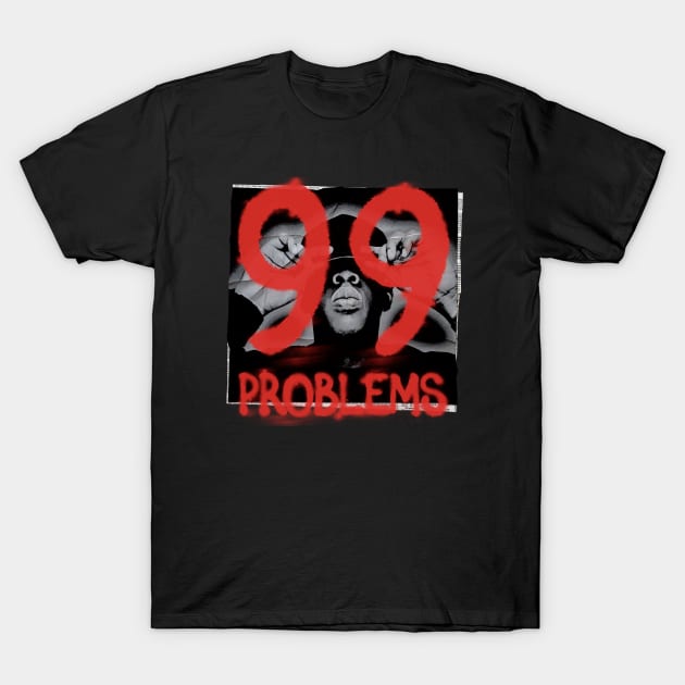 99 Problems T-Shirt by Aefe